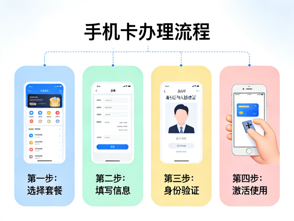 手机卡办理流程
